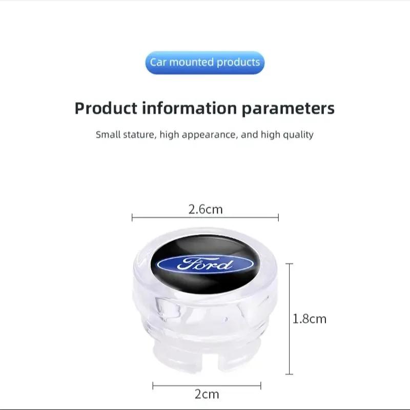 Car Sticker Ford Car Cigarette Lighter Cover Dust Cover Accessories For Ford S MAX Ranger Focus Fiesta Mondeo Kuga Mustang Escor