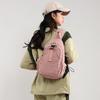 Chest Bag Women's Multifunctional Shoulder Crossbody Bag Lightweight Water-repellent Nylon Bag