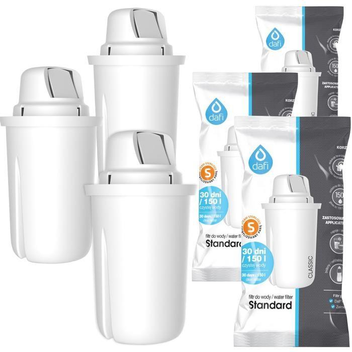 Cartouche filtrante - Dafi - Classic - Lot de 3 filtres anti calcaire pour carafe compatible multimarques