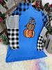 Plus Size Women's Halloween Pumpkin Long Sleeve T-Shirt for Autumn/Winter
