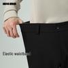 Lilang Men's Elastic Waist Waterproof Casual Pants