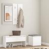 Day and Night - Day and Night White Plywood Hall Furniture Set