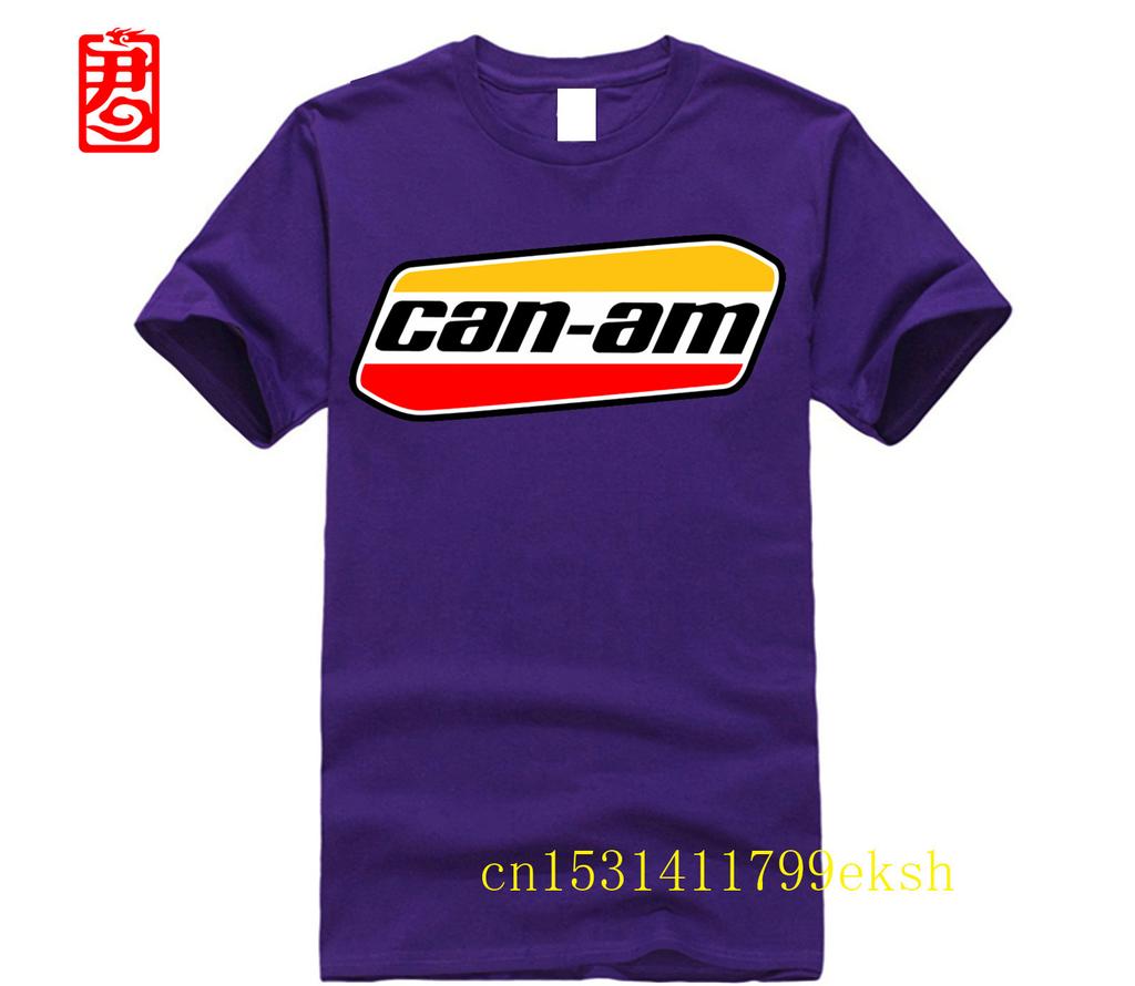 Can Am Black T Shirt Men Men Cotton Bodybuilding Tshirt High Quality Students Mens T Shirt Brp Tee