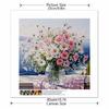 New Arrival 5D DIY Full Circle Diamond Painting "Bouquet" Embroidery Cross Stitch Home Decor Gift