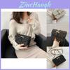 Stylish Summer Small Square Bag In Elegant Black And White For Casual Chic Looks