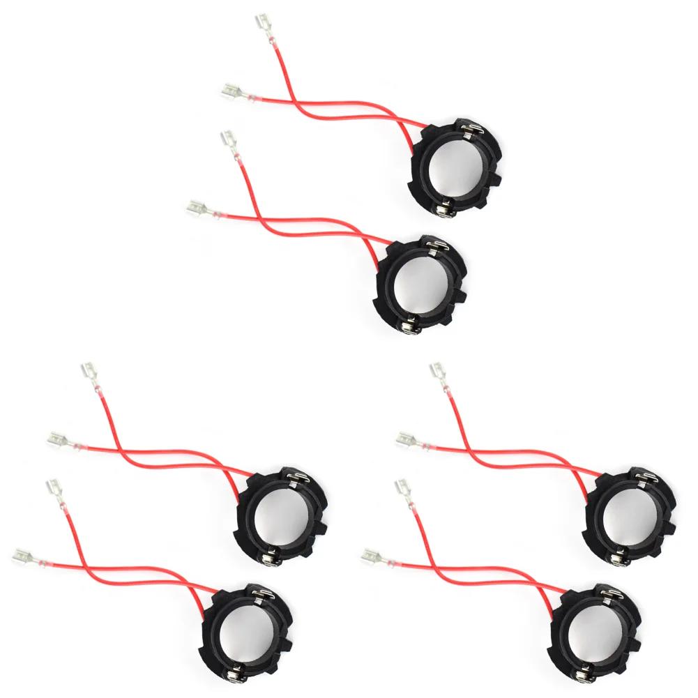 H7 LED Headlight Bulb Base Adapters Holders Retainers for Golf 5 MK5 for JETTA Plastic Lamp Base Headlight Accessories