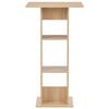 VidaXL Table de bar Chêne 60x60x110 cm