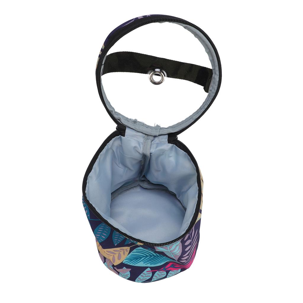 Tragbare Garnaufbewahrungstasche Häkeln Stricken Kompakter Halter Organizer Nähzubehör S mit Loch