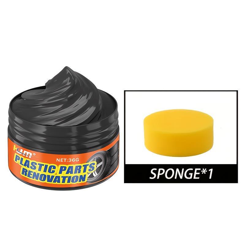 

Automobile plastic scratch remover wax,used for repairing scratches on car bumpers and interiors,for updating plastic components чёрный