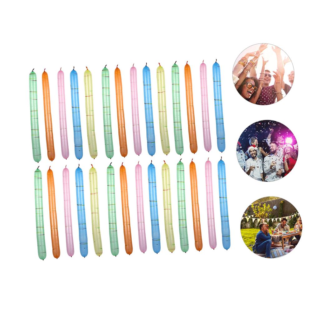 100Pcs Fun Rocket Screaming Balloon Bright Color Balloon Rocket Giant Flying Whistle Balloons Go Up To The Sky  Kids Party Toy
