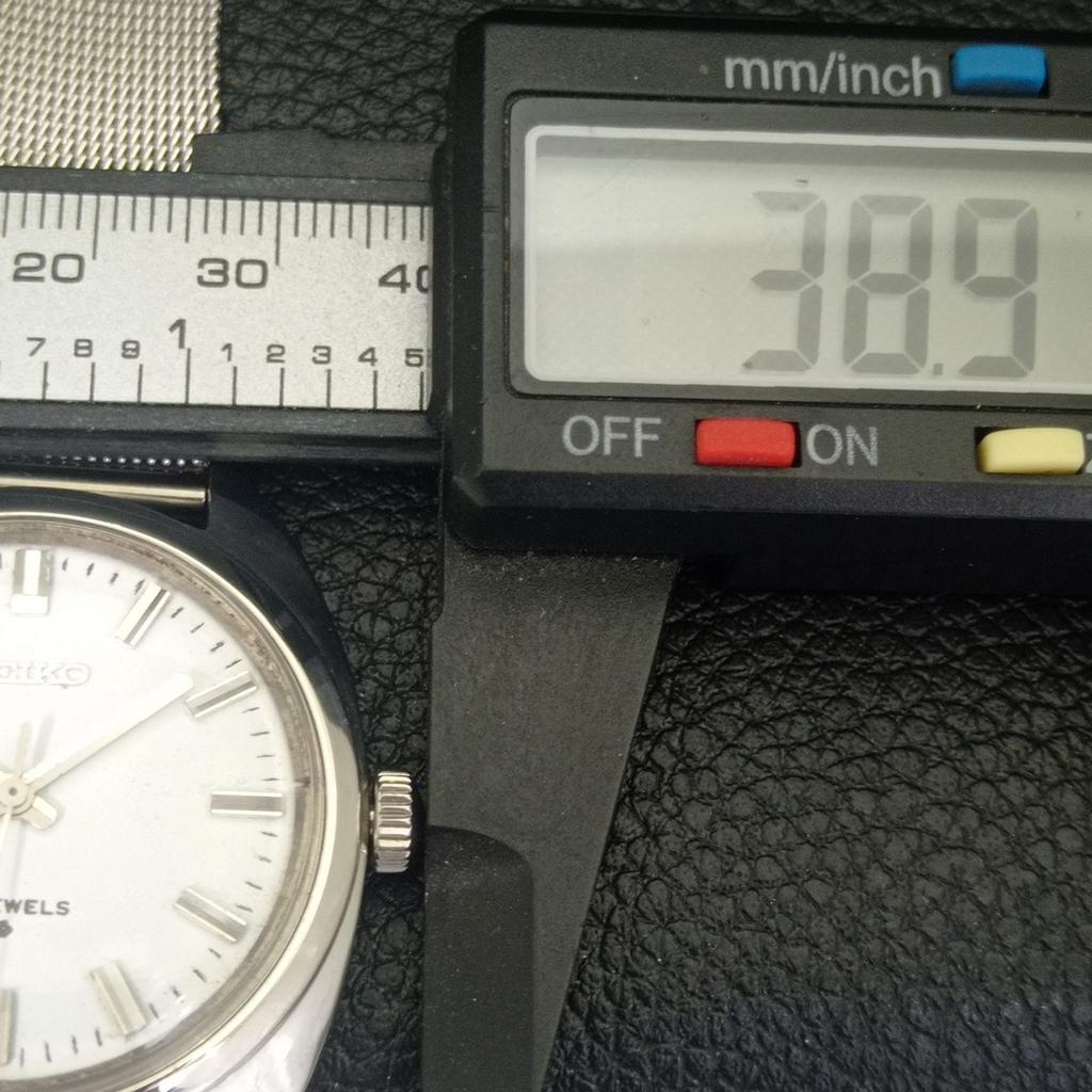 HAND-WINDING VINTAGE SEIKO JAPAN 66A MENS WHITE COLOR DIAL WATCH a703912-1 R213g-a703912