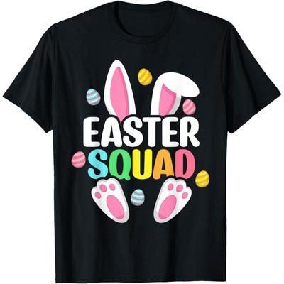 Easter Squad Family Matching Easter Day Bunny Egg Hunt Group T-Shirt