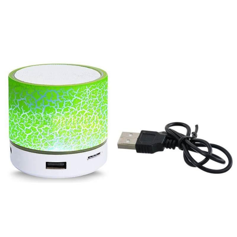 Tragbarer Mini-Bluetooth-Lautsprecher mit LED-Licht, kabelloser Lautsprecher, Geschenk, Auto, Zuhause, Outdoor