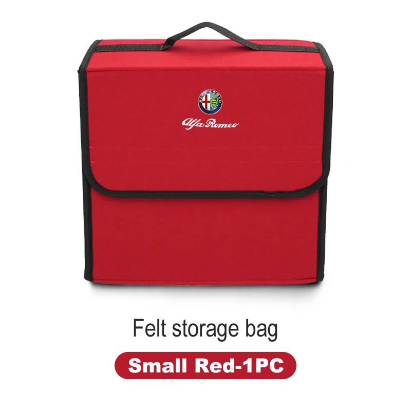 Hub Caps Car Trunk Storage Box Organizer Foldable Stowing Container Bag For Alfa Romeo 159 Giulietta Giulia 147 Mito 156 166 GT CVR1