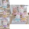 Adorable Plush Rabbit Keychain Cute Plush Toy Doll With Soft Pp Cotton Filling