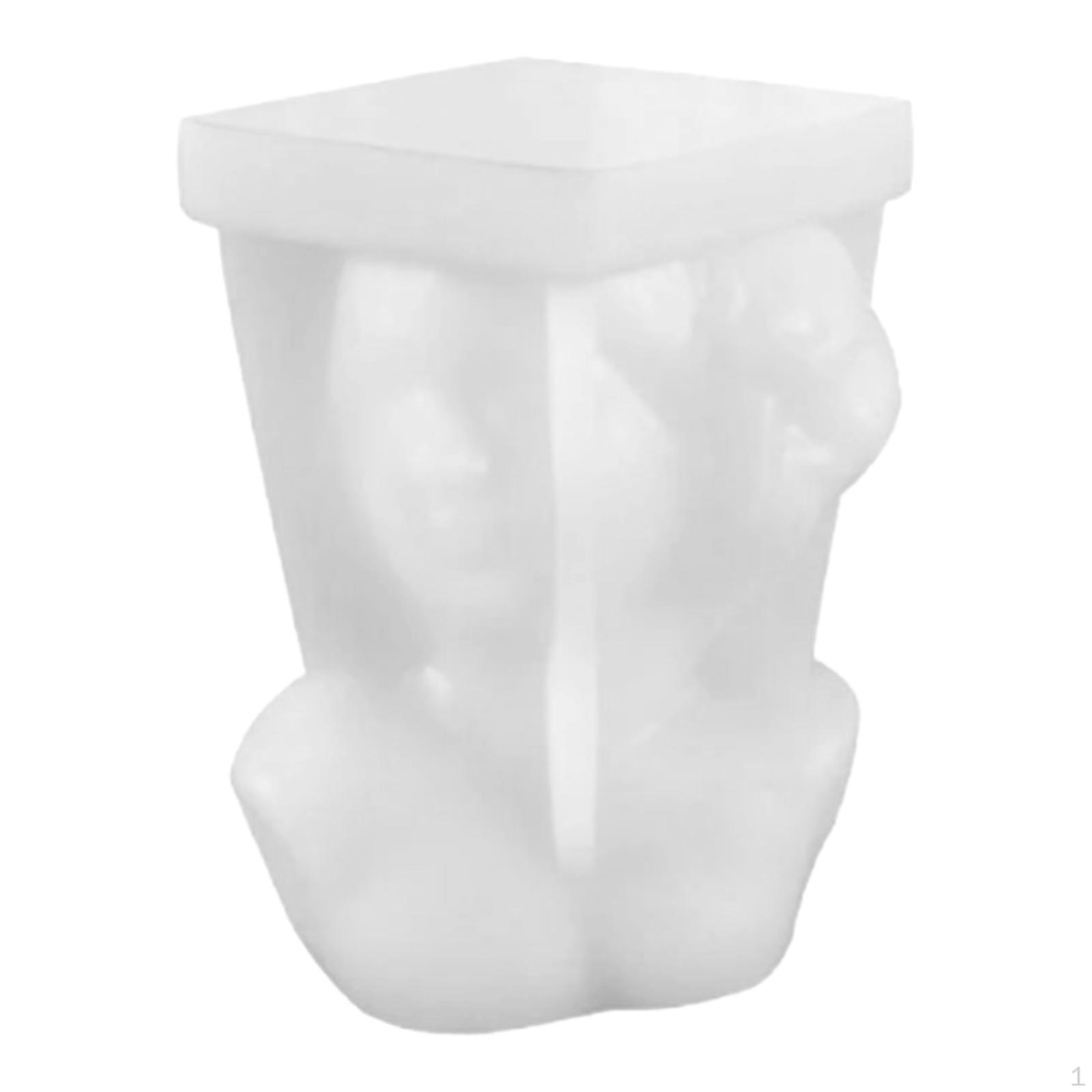 

Модель свечи для девочек, изготовление скульптур своими руками, 3D-литье из силикона Closed Eyes Girl