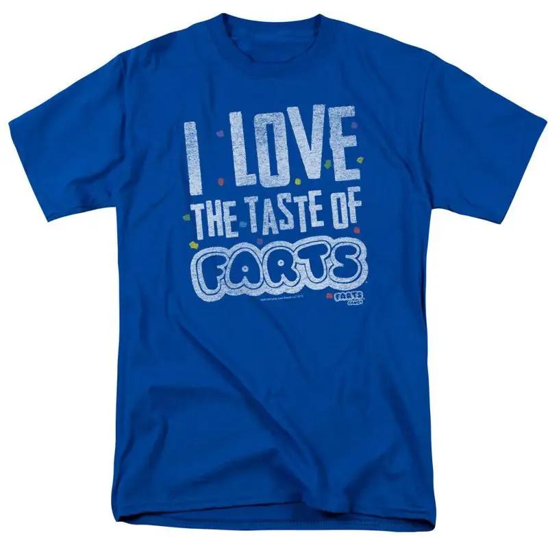 Farts Candy Tasty T Shirt Unisexs Tangy Sour Royal Blue