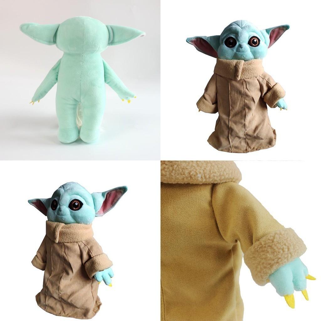 Adorable 30cm Baby Yoda Plush Toy With Removable Clothes Perfect For Kids And Fans