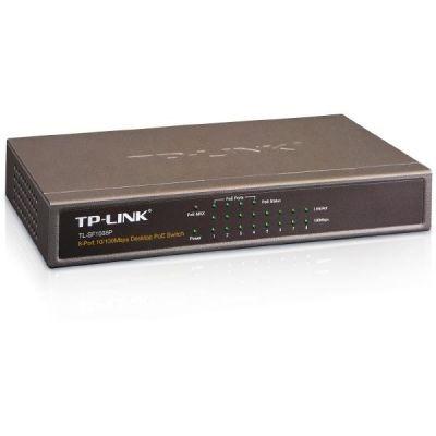 TP-Link TL-SF1008P Switch 8 Ports PoE Black