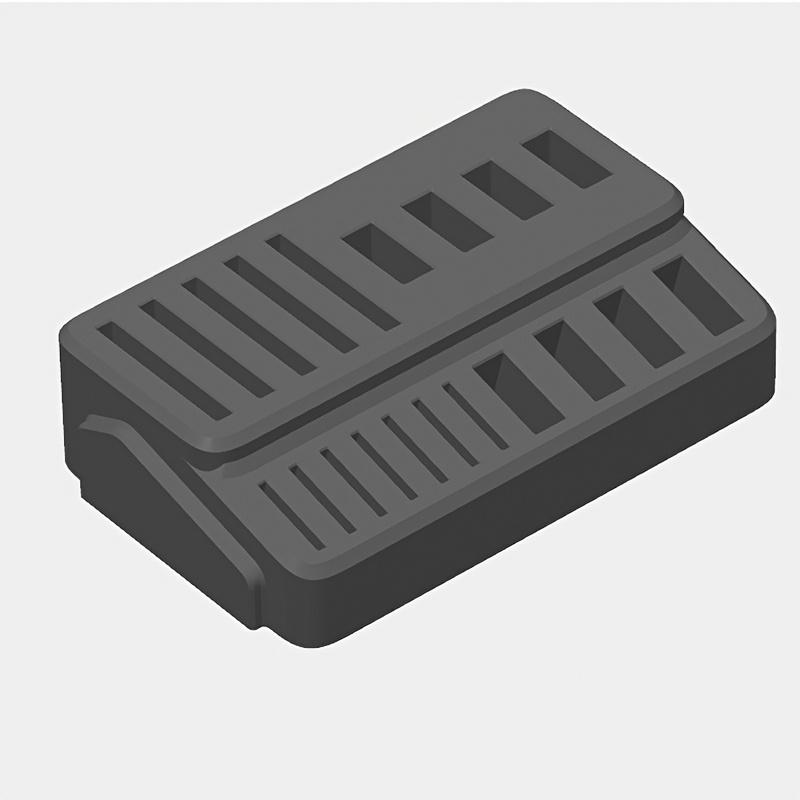 3D Printed Multi Card Storage Organizer USB Flash Drive TF SD Memory Card Holder Portable Desktop Storage Case