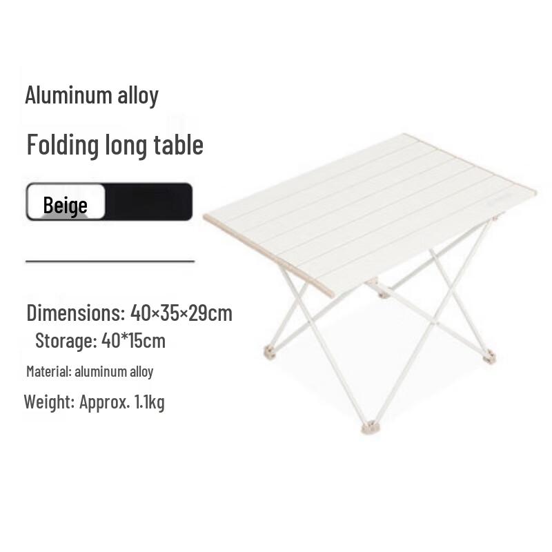 OEING Outdoor Folding Camping Picnic Table Set