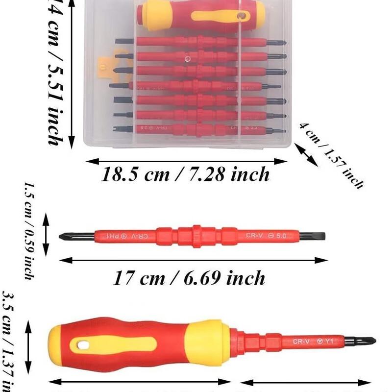 Lixin 7-in-1 500V Insulated Screwdriver Set