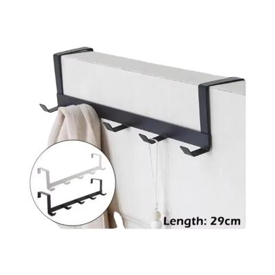 5-Link Door Storage Hook Universal Multifunction Home Storage Rack No Punch Traceless Wall Hanger Hook