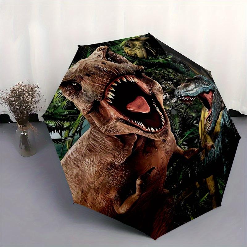 1pc Dinosaur Themed High-quality Umbrella,Automatic Opening and Closing Umbrella,Multi-functional Umbrella G0811359