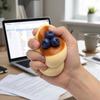 Silicone Simulation Squishy Toys for Office and Students Sensory Stress Time Perfect for New Strawberry Blueberry 2-Pack - Play, Squishy, Watery,