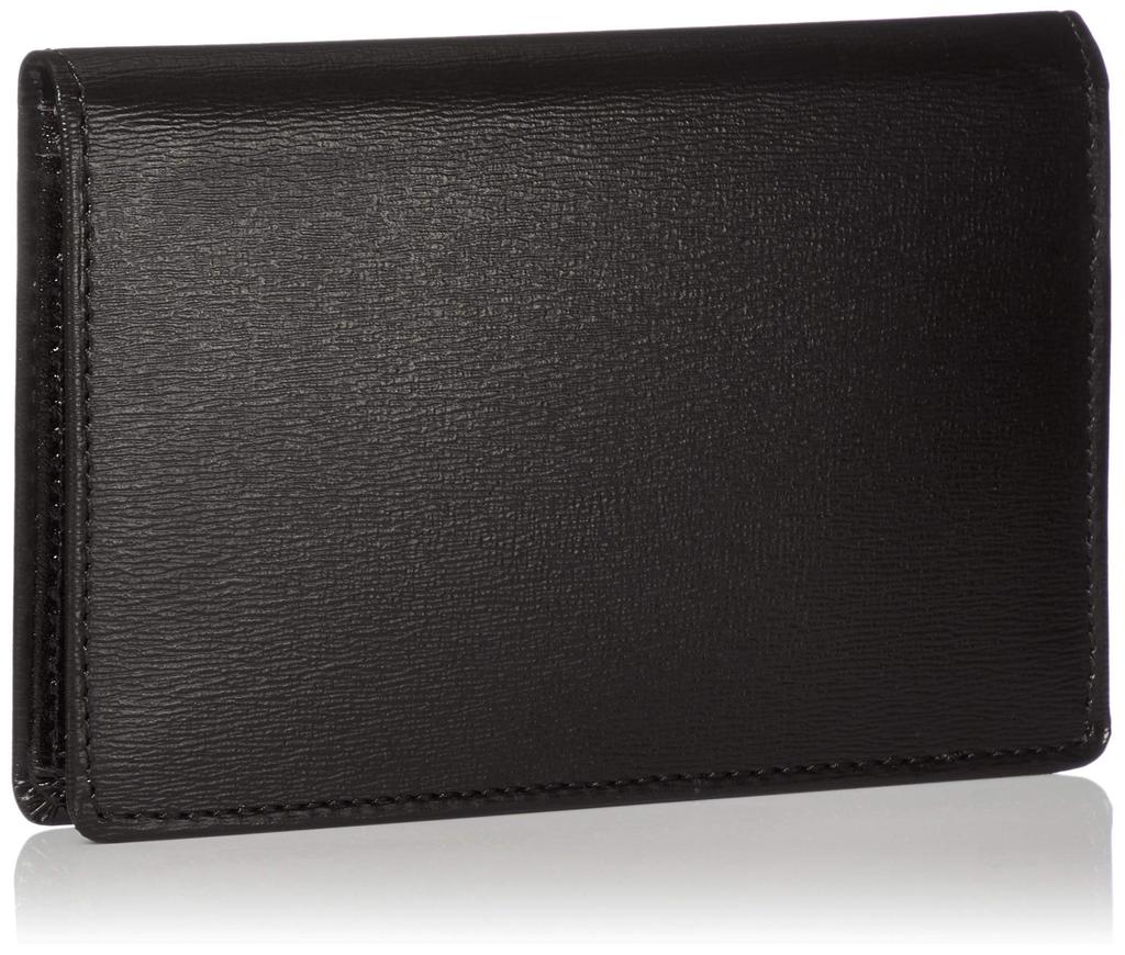 Visittkortholdereske Kalv Venetian Prairie Ginza Black [Prairie]