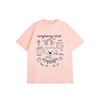 harajuku Round Neck oversize Casual Y2K Tops young girl t shirts 2025 summer pure cotton Women funny cartoon Print T-Shirt streetwear