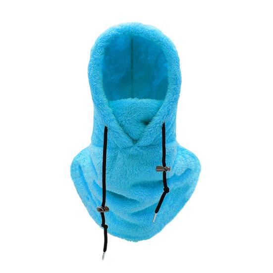 Adjustable Windproof Face Mask Balaclava Fleece Ski Mask, Winter Arctic Velvet Thermal Motorcycle Riding Neck Warmer Cover, Comfortable for