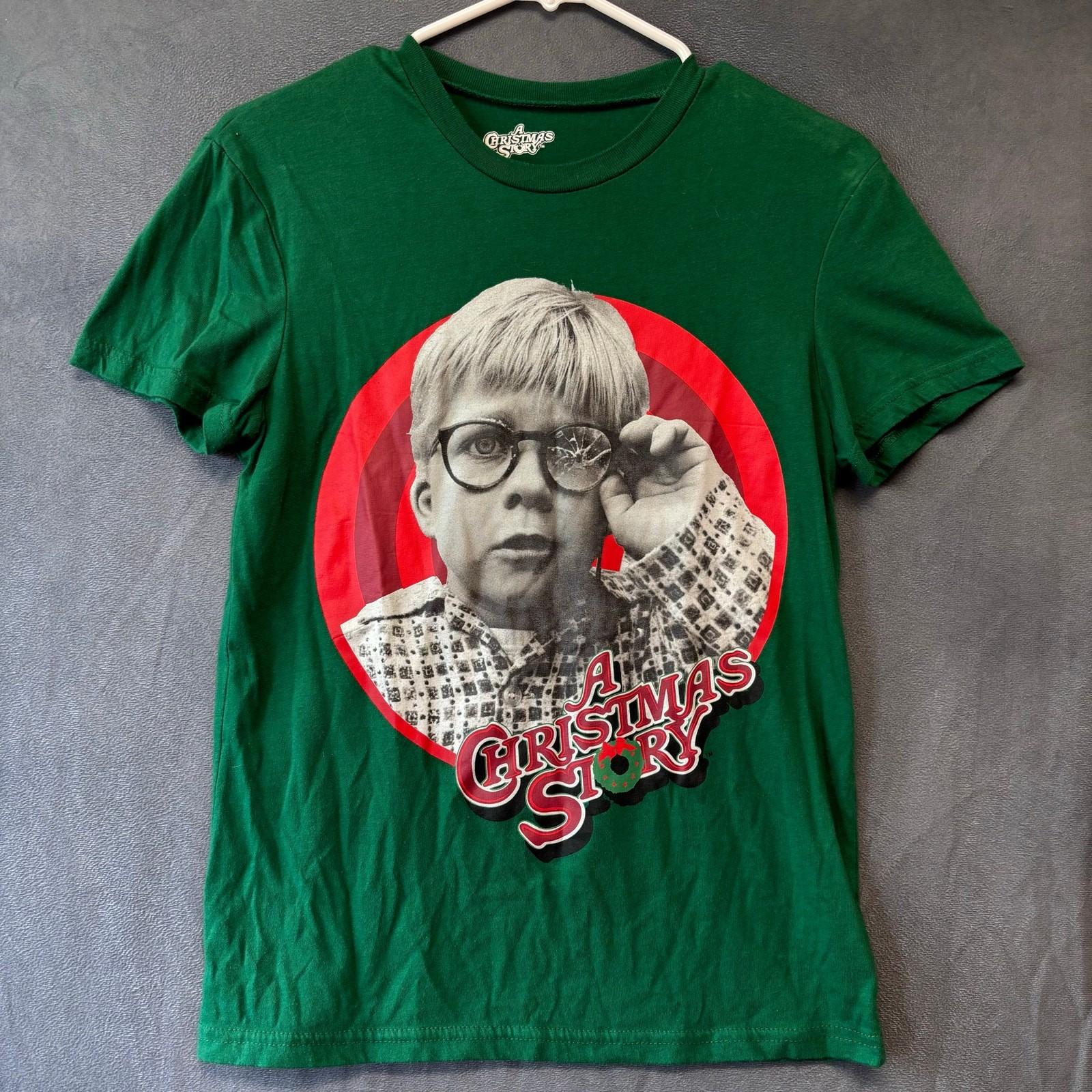 A Christmas Story Shirt Movie  Triple Dog Dare  Graphic Print Phot Black & White S