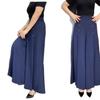 Women's High-Waist Wide-Leg Drape Pants - Summer 2025 Cropped Skirt-Style, Loose Fit, Slimming, Casual for Moms