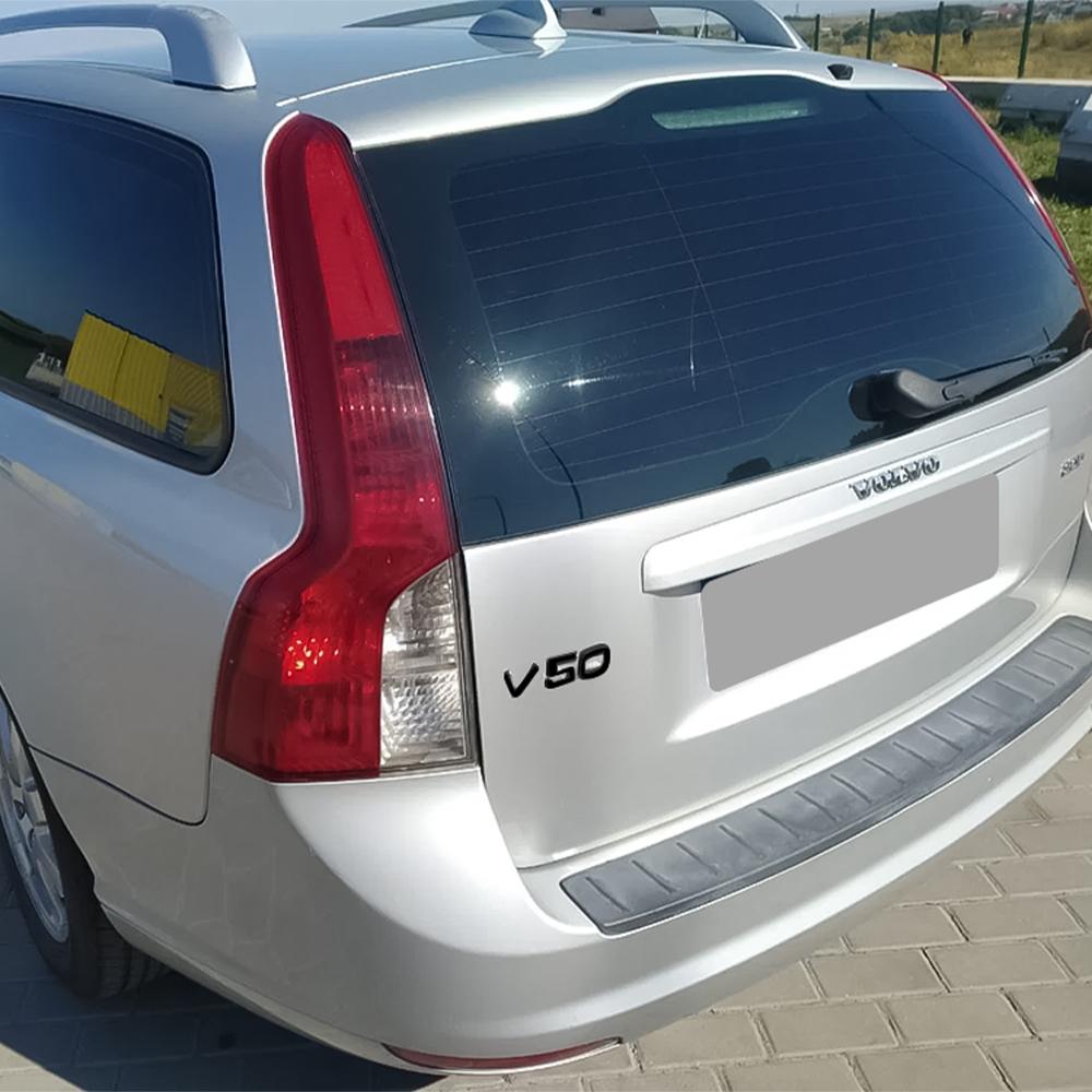 3D ABS Samolepka s emblémem zadních písmen pro auto Volvo V50 V60 V90 Dekorativní doplňky pro auto
