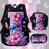Stitch Backpack for Kids Students Large Capacity Lightweight Cartoon School Bag
