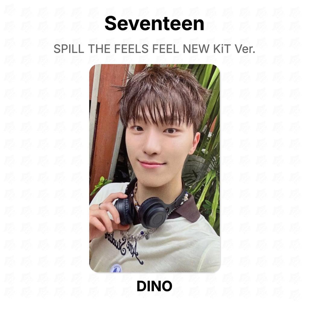Seventeen SPILL THE FEELS FEEL NEW KiT Ver. Official Photocard