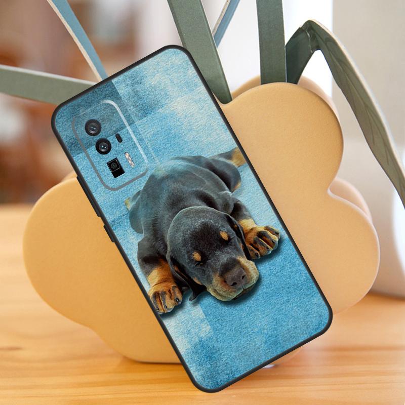 Doberman Dog Case For Xiaomi 14 13 Ultra 11T 12T 13T Pro 12 Lite POCO F6 F5 X6 M6 Pro X5 X3 F3 M5s Cover