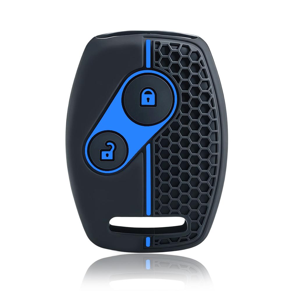 New Silicone Car Key Case Cover Remote Fob For Honda Accord 7 Jazz Frv Civic Cr-V 2008 Crz Insight Fit Srv Chord 7 Gr8 150R