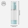 Airless Press Type Refillable Bottles Spray Bottle Lotion Cosmetic Dispenser Travel Portable Hydration Bottle