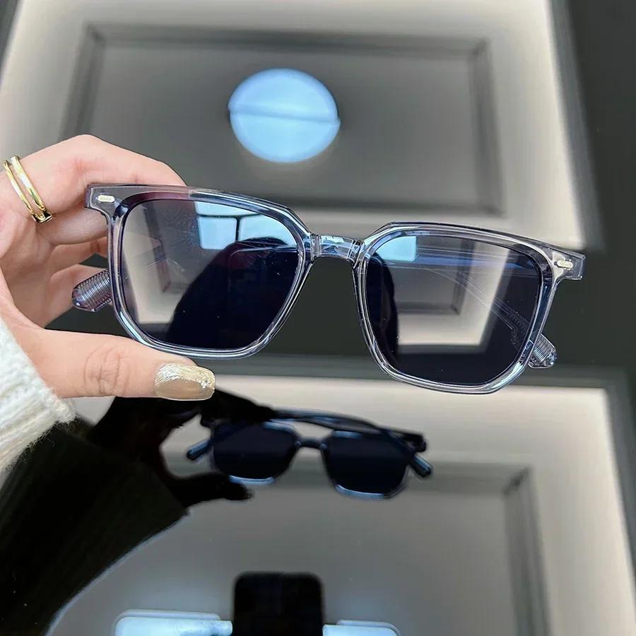 Retro Square Fashion Sunglasses Women Men Vintage Style Casual Trendy Small Female Male