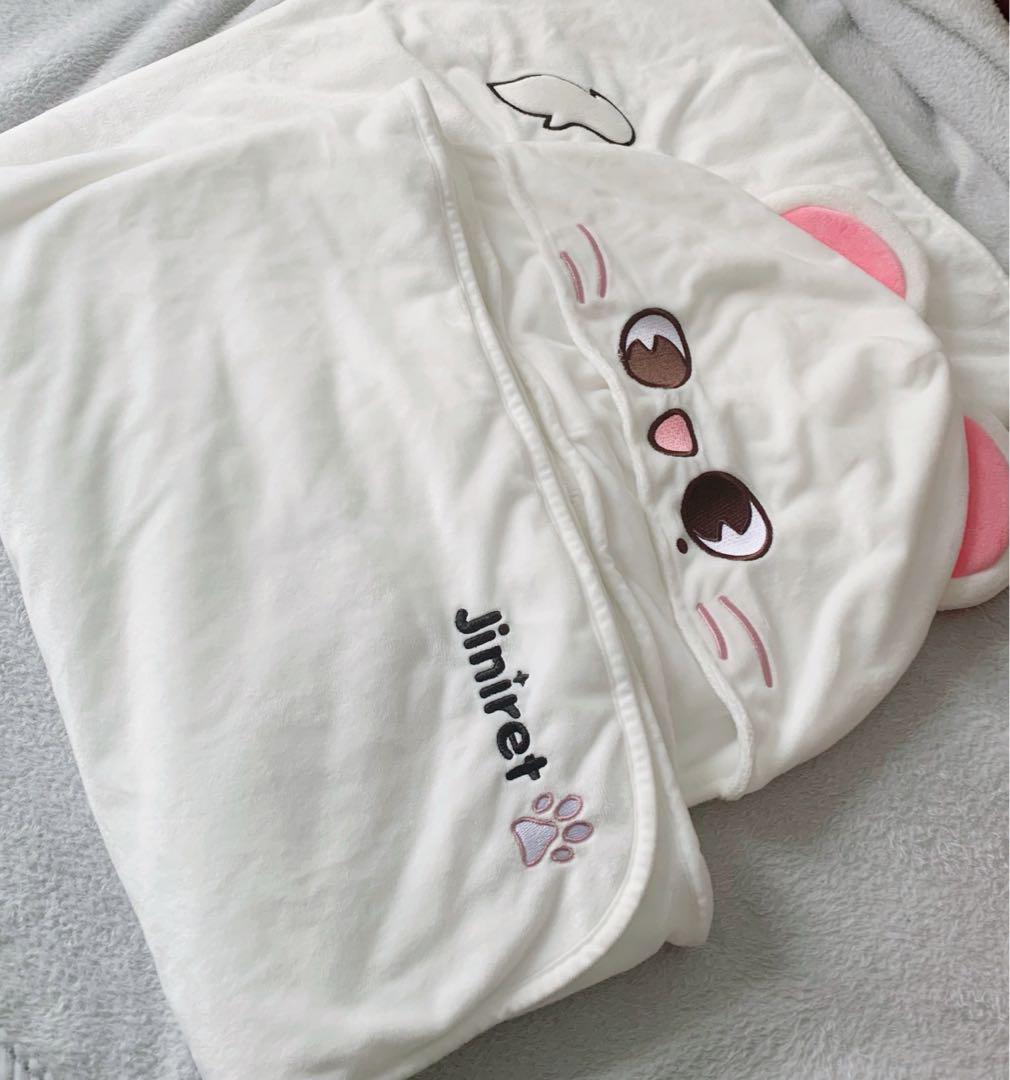 

[Б/У] Плед с кошачьими ушками Jiniret