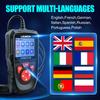 LAUNCH X431 CR3008 Plus Full OBD2 Diagnostic Tool Support Engine Battery Diagnostic OBD2 Scanner Free Update Online PK KW850