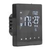 Digitalthermostat LCD-Anzeige Programmierbarer Smart-Touchscreen Fußbodenwasserheizung Kesselregler Schwarz AC90‑240V
