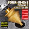 Diamond Beveling Grinding Head for Angle Grinder Diamond Core Drill Bit Multi-Function for Chamfering Hole Enlarging Polishing