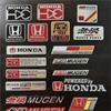 CPR1 Honda Aluminum Car Body Fender Trunk Decal Badge for Civic FIT Accord CRV CRZ CRX HRV Odyssey City B-Series D-Series H-Series Rs