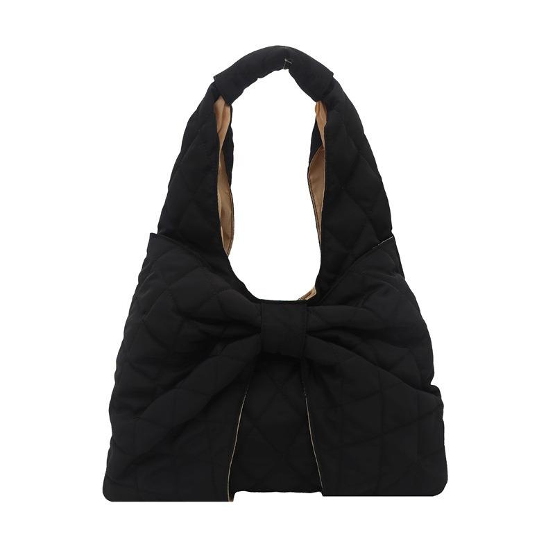 Retro Plaid Vest Bag Large Capacity Shoulder Bag Light Shopping Bag Versatile Bag Female Student