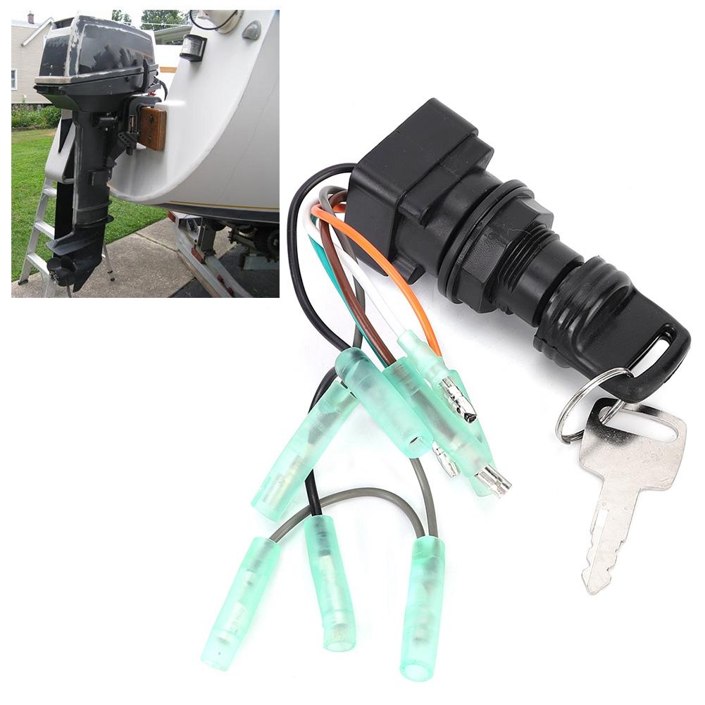 Motor Ignition Key Switch Assembly Fit for SUZUKI OUTBOARD 3711092E01