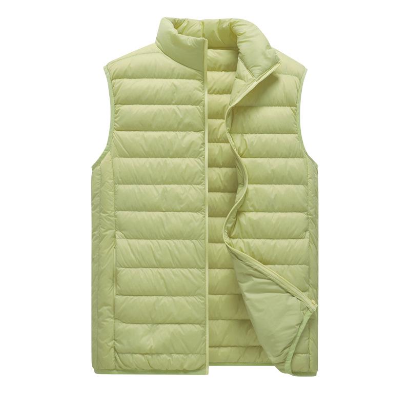 Unisex Lightweight Stand-Up Collar Winter Sport Vest