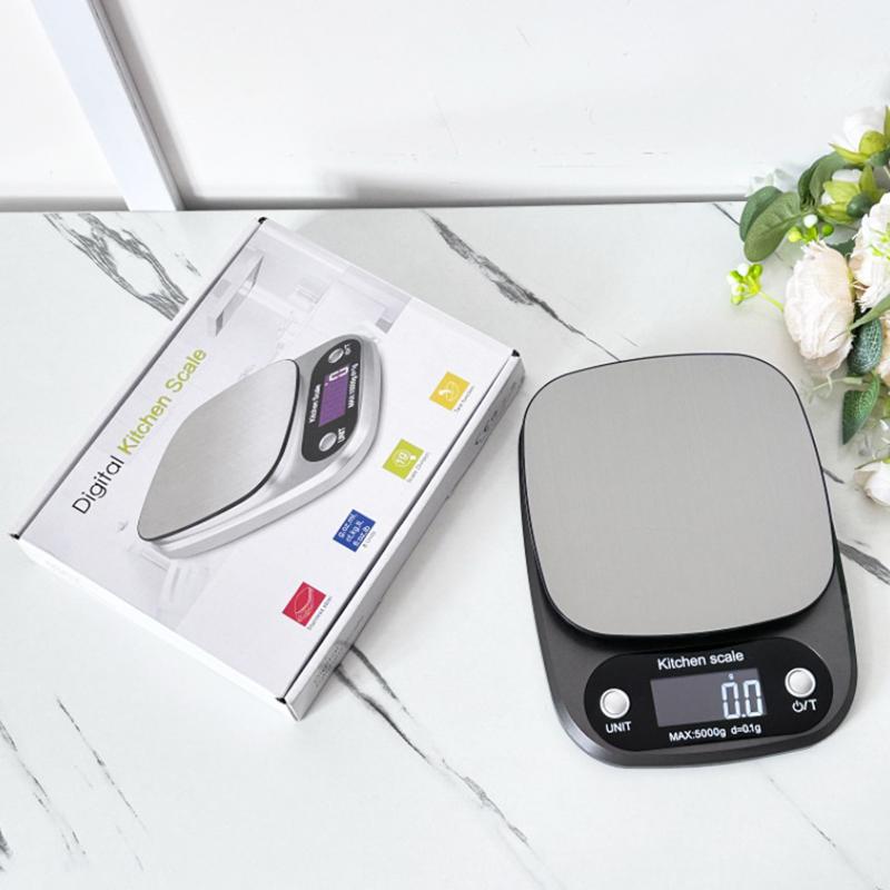 Electronic Kitchen Scale 10kg/1g for Accurate Baking Cooking and Diet Management